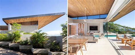 The Large Roof Overhang On This House Was Designed To Provide Shade ...