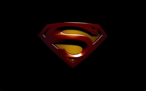 HD wallpaper: Superman, Sign, Red, Dark Background, superman logo ...