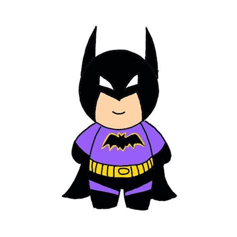 How to Draw Cartoon Batman - Step by Step Easy Drawing Guides - Drawing ...