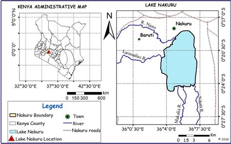 Location map of Lake Nakuru | Download Scientific Diagram