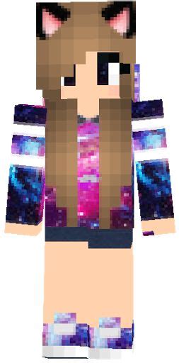 an image of a minecraft character with space in the background