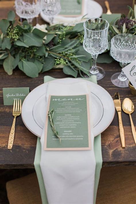 15 Gorgeous Pantone Wedding Ideas That Will Bring ALL the Greenery ...