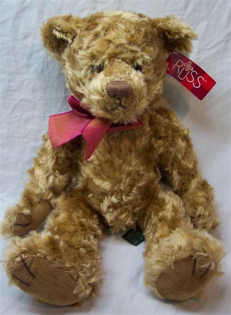 RUSS Bears from the Past BERGDOFF TEDDY BEAR 10" Plush STUFFED ANIMAL ...