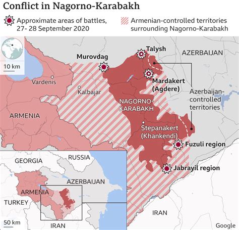 Nagorno Karabakh 2020 Conflict & Azerbaijan vs Armenia - Guide of the World