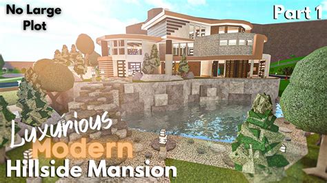 Bloxburg House Hillside Mansion