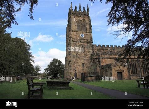 All Saints Parish Church, Gresford, Wrexham, North Wales, UK. The bells ...