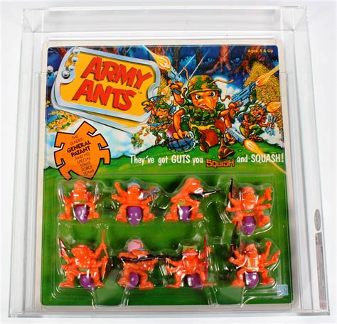 1987 Hasbro Carded Army Ants - Orange Army