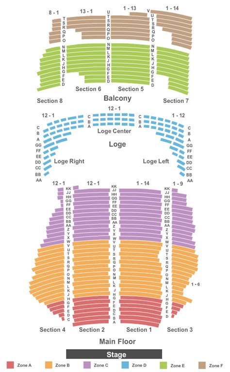 State Theatre Seating Chart - Minneapolis