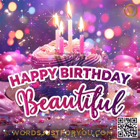 Happy Birthday Beautiful Gif Wishes » WordsJustforYou.com - Original ...