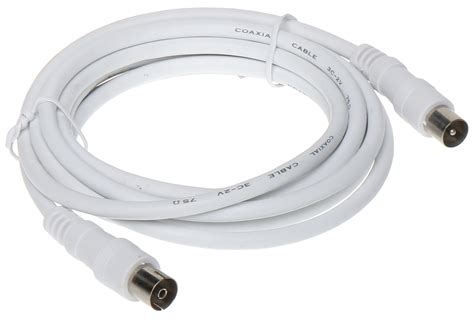 CABLE TV-VIDEO-2.5M - IEC and F (TV-VIDEO) Connection Cables - Delta