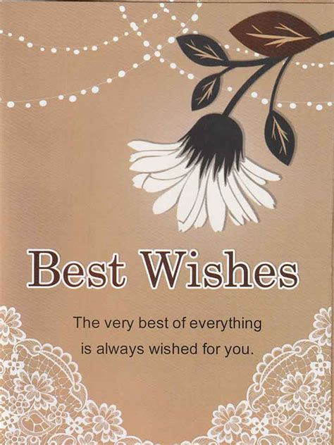 Get a Best Wishes Card to summarize your wishes for someone special