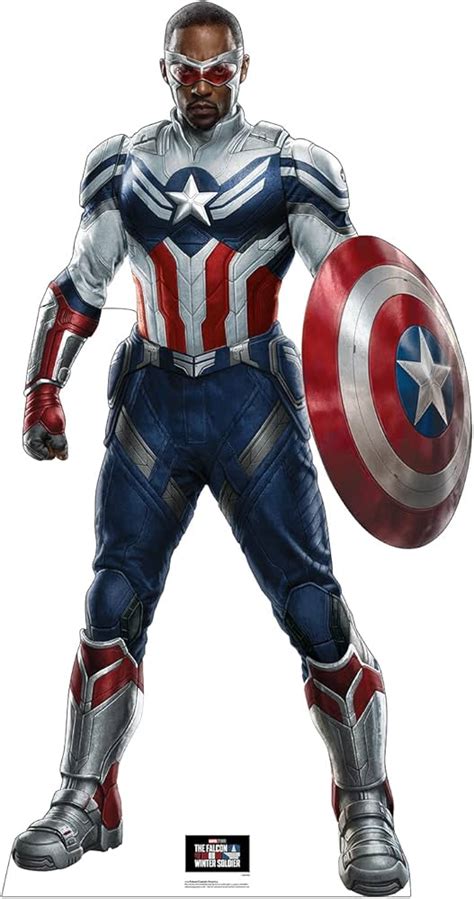 Advanced Graphics Falcon Captain America Life Size Cardboard Cutout ...