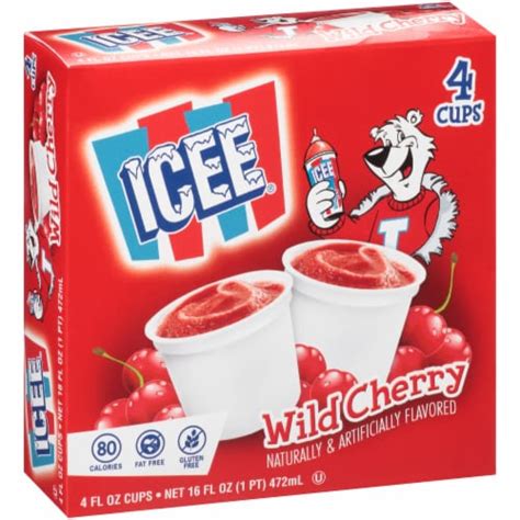 Icee Wild Cherry Freeze, 4 ct - Fry’s Food Stores