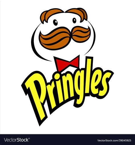 Pringles new logo image Royalty Free Vector Image