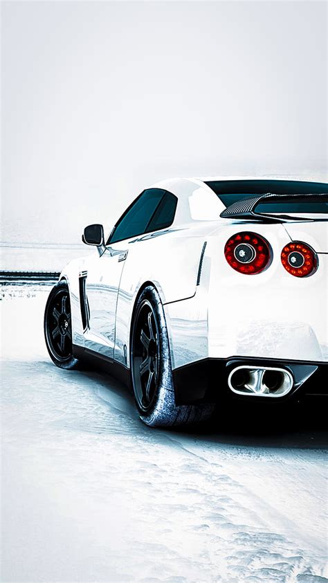 1080P free download | Nissan GTR, auto, car, white, HD phone wallpaper ...