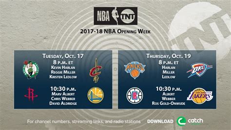 Opening Night on TNT to feature Kyrie Irving's first game against ...