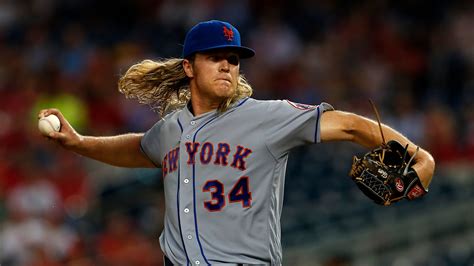 Mets Ace Noah Syndergaard Shares the Secret to His Norse God Hair | GQ