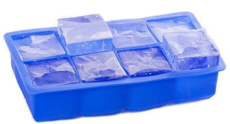 Extra Large Silicone Ice Cube Tray,Jumbo Size 2 Inch Ice Cube Maker For ...