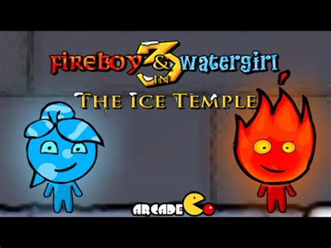 Fireboy and Watergirl: Ice Temple Walkthrough - YouTube