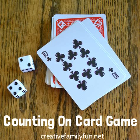 Counting On Card Game - Creative Family Fun