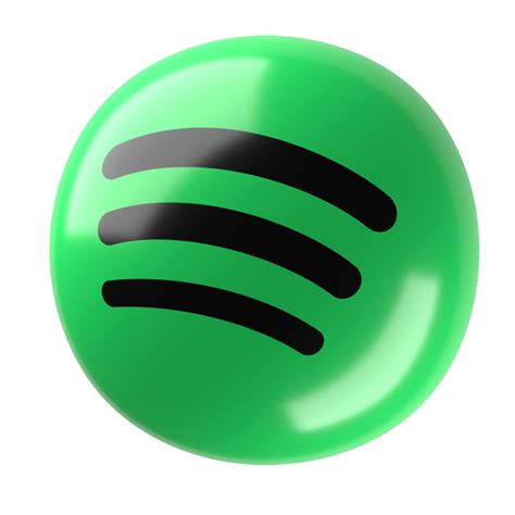 Spotify 3D Logo 27224002 PNG