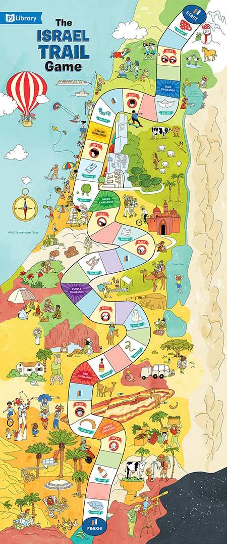 About the Map of Israel | PJ Library