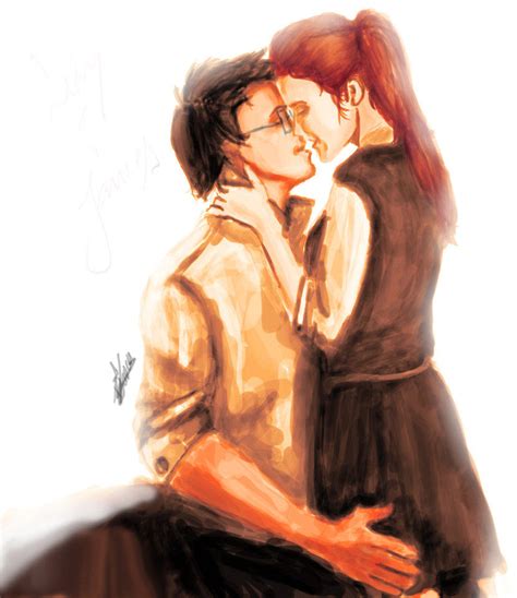 James Potter and Lily Evans by bellatrixblack1951 on DeviantArt