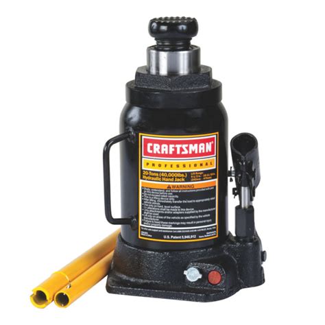 Craftsman® Professional 20 Ton Hydraulic Bottle Jack 50285 - RV Parts ...