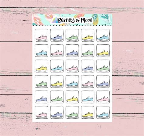 Daily Steps Count Steps Tracker Planner Stickers | Etsy