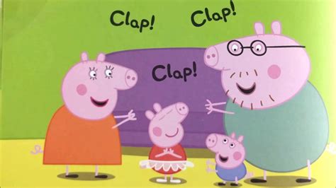 Peppa Pig Ballet Lesson Read Along - YouTube