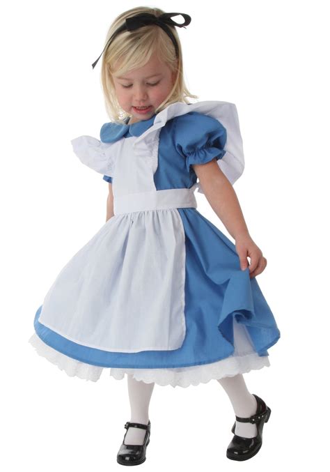 Deluxe Toddler Alice in Wonderland Costume - Storybook Costumes for ...