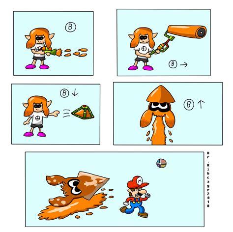 Super Smash Bros - Inkling Moveset Prediction by DrRibcage on DeviantArt