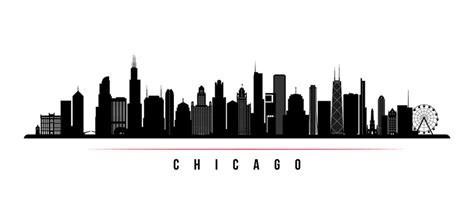 Chicago Skyline Silhouette Wallpaper