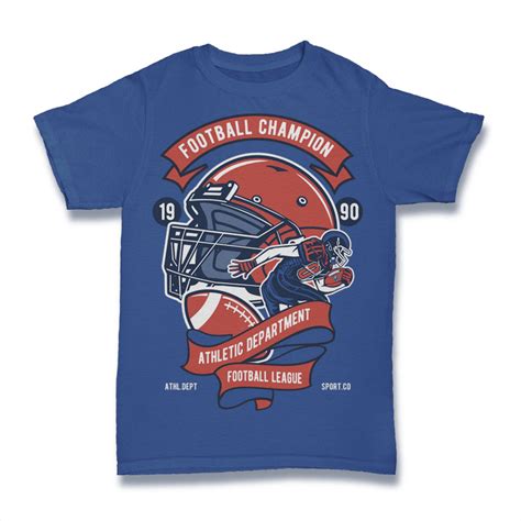 Football Champion League T-shirt design | Tshirt-Factory