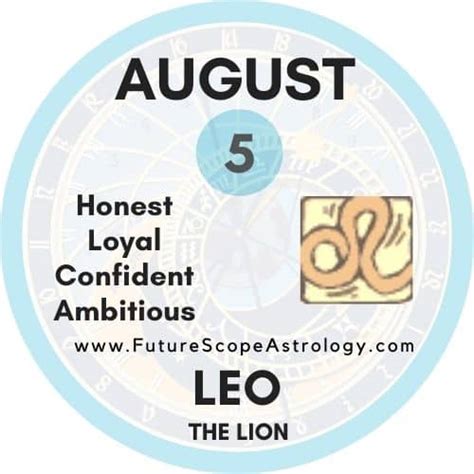 August 5 Zodiac (Leo) Birthday: Personality, Zodiac Sign, Compatibility ...