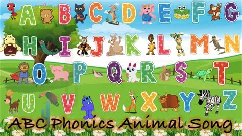 ‘Alphabet Animals’ | ABC phonics animal song kids | Baby animal song ...