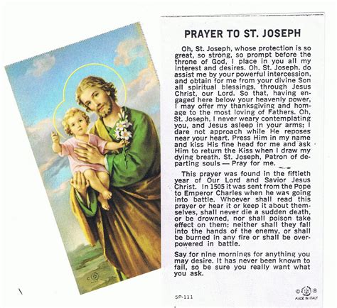 Novena To St Joseph Printable - Printable Word Searches