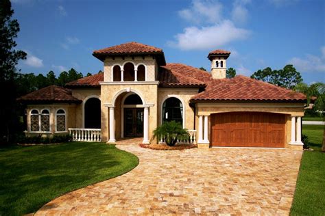 tuscan style one story homes | Tuscan Style House Plans | Exterior home ...