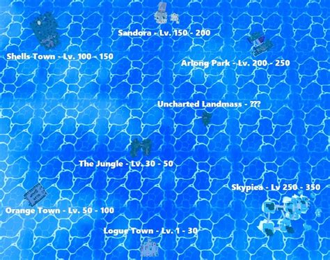 Sea Piece 2 Map Guide - MrGuider