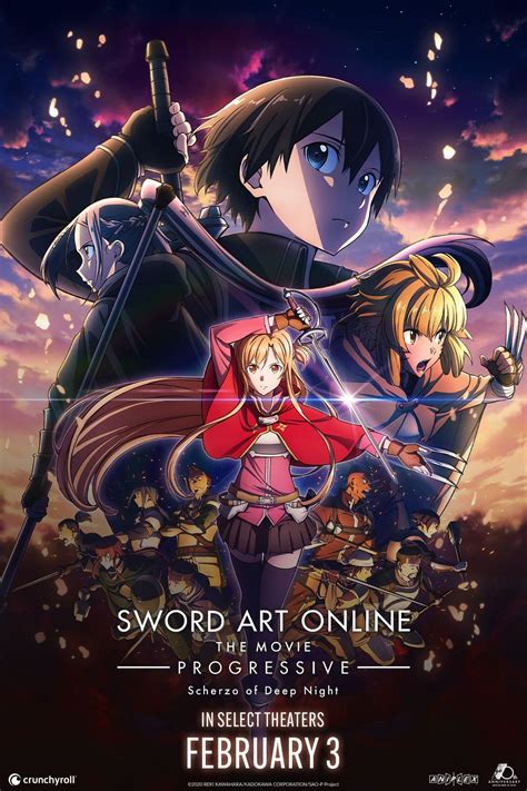 Sword Art Online Progressive Movie Sequel Tickets Now On Sale