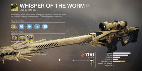 How to Unlock Whisper of the Worm in Destiny 2: Complete Whisper Quest ...