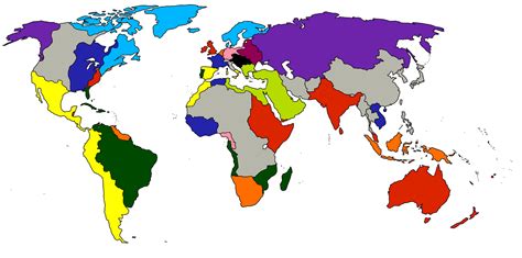 European Colonialism- Map [Alternate History] by Silver-Soot on DeviantArt