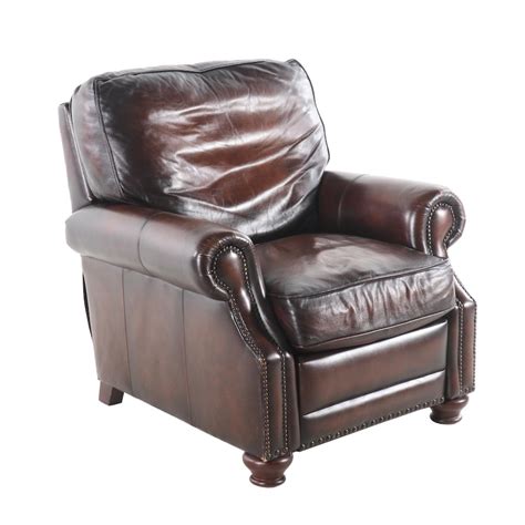 Contemporary Haverty's Leather Recliner | EBTH