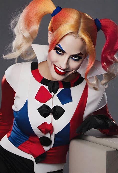 Arleen Sorkin as Harley Quinn by Shrekinator1991 on DeviantArt