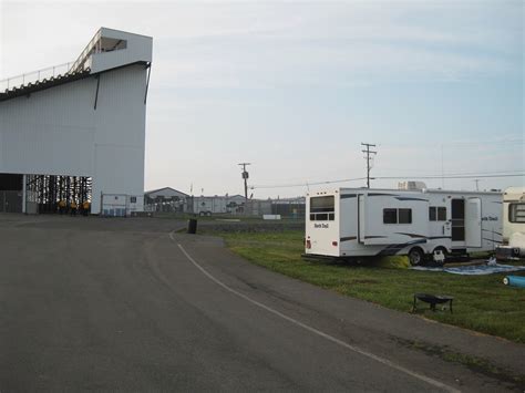 Camping Location with THE HUNT IS ON - Pocono Raceway - The Tricky Triangle