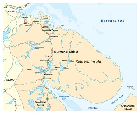 Kola Peninsula - WorldAtlas