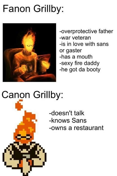 Underfell Fanon Vs Canon