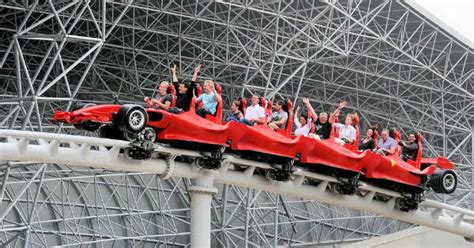 The Formula Rossa Roller Coaster at Ferrari World Fulfills Your Need ...