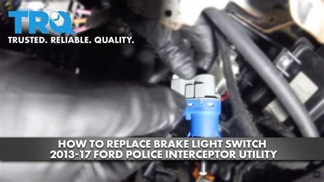 How to Replace Brake Light Switch 2013-17 Ford Police Interceptor ...