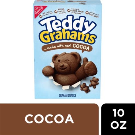 Teddy Grahams Chocolate Cookies, 10 oz - Kroger